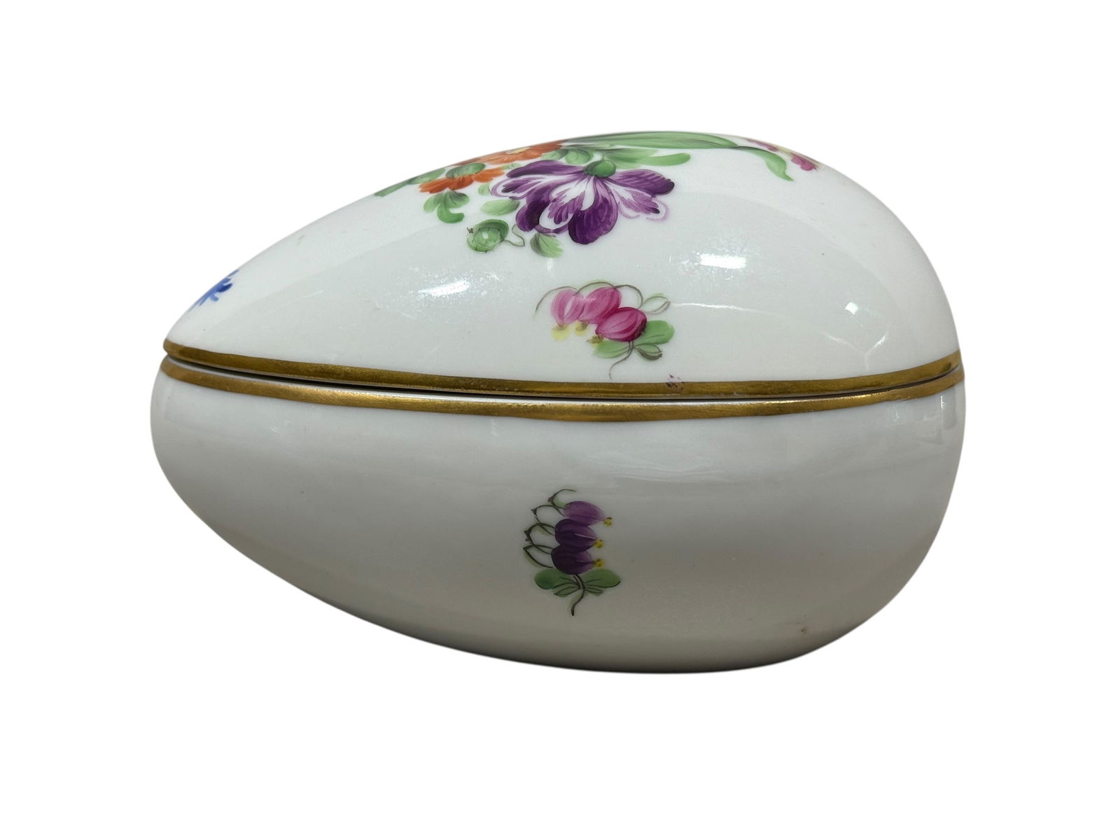 Herend Porcelain Egg Bonboniere Trinket Box (1 of 8)