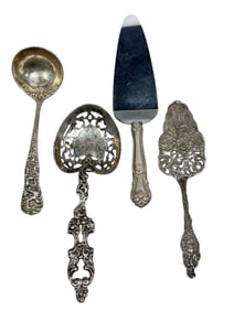 Group of 4 Sterling Flatware Pieces