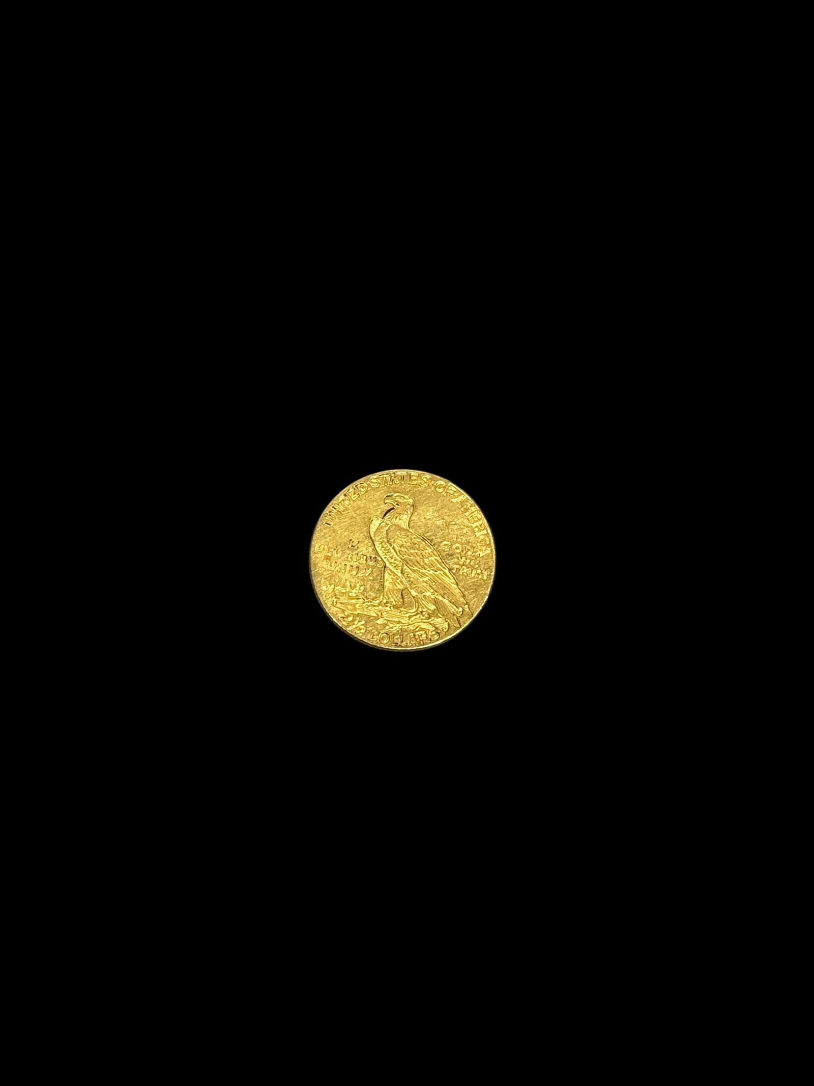 1908 $2.50 Indian Head Gold Coin (1 of 2)