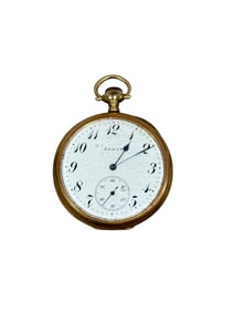 14k Gold G.M Wheeler Elgin 17 Jewels Pocket Watch