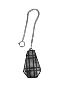 Asahi Shoten Sterling Silver Compact on Chain