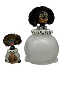 2Pc Vigny Le Golliwogg Perfume Bottles