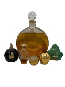 Group of 6 Vintage Perfume Bottles
