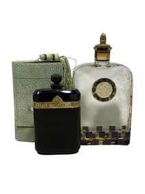 Fétiche L.T. Piver & Baccarat Caron La Nuit de Noel Perfume Bottles