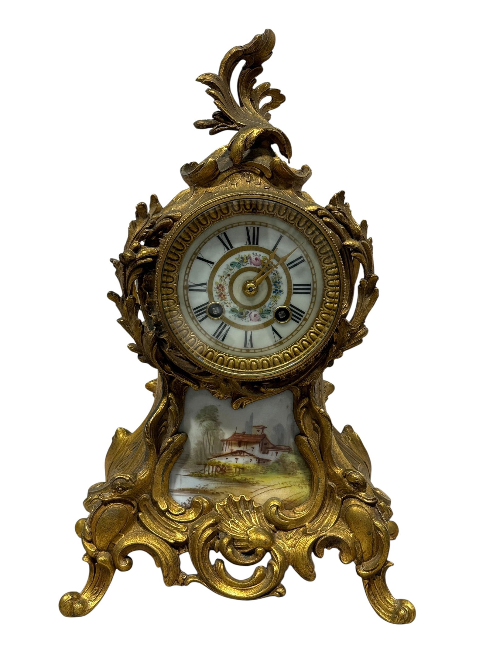 Antique French Bronze L. Marti Medialle De Bronze Clock (1 of 15)