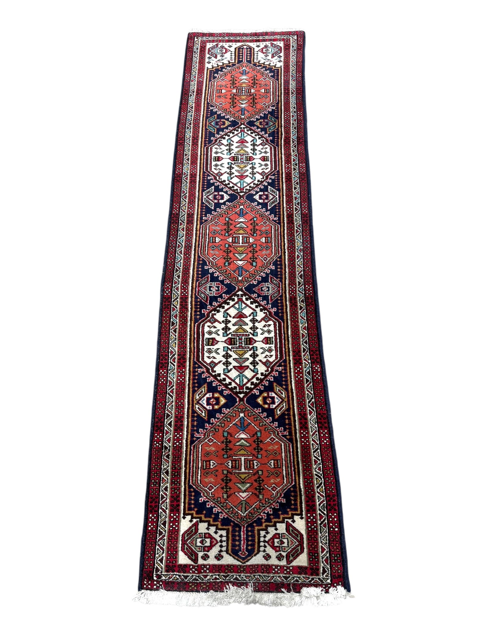 Vintage Hand-Knotted Joshegan Persian Wool Runner (1 of 4)