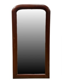 Vintage Mahogany Wall Hanging Mirror