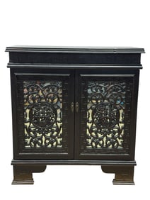 Ebonized Ming Style Buffet
