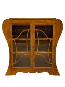 Art Deco Walnut Bookcase