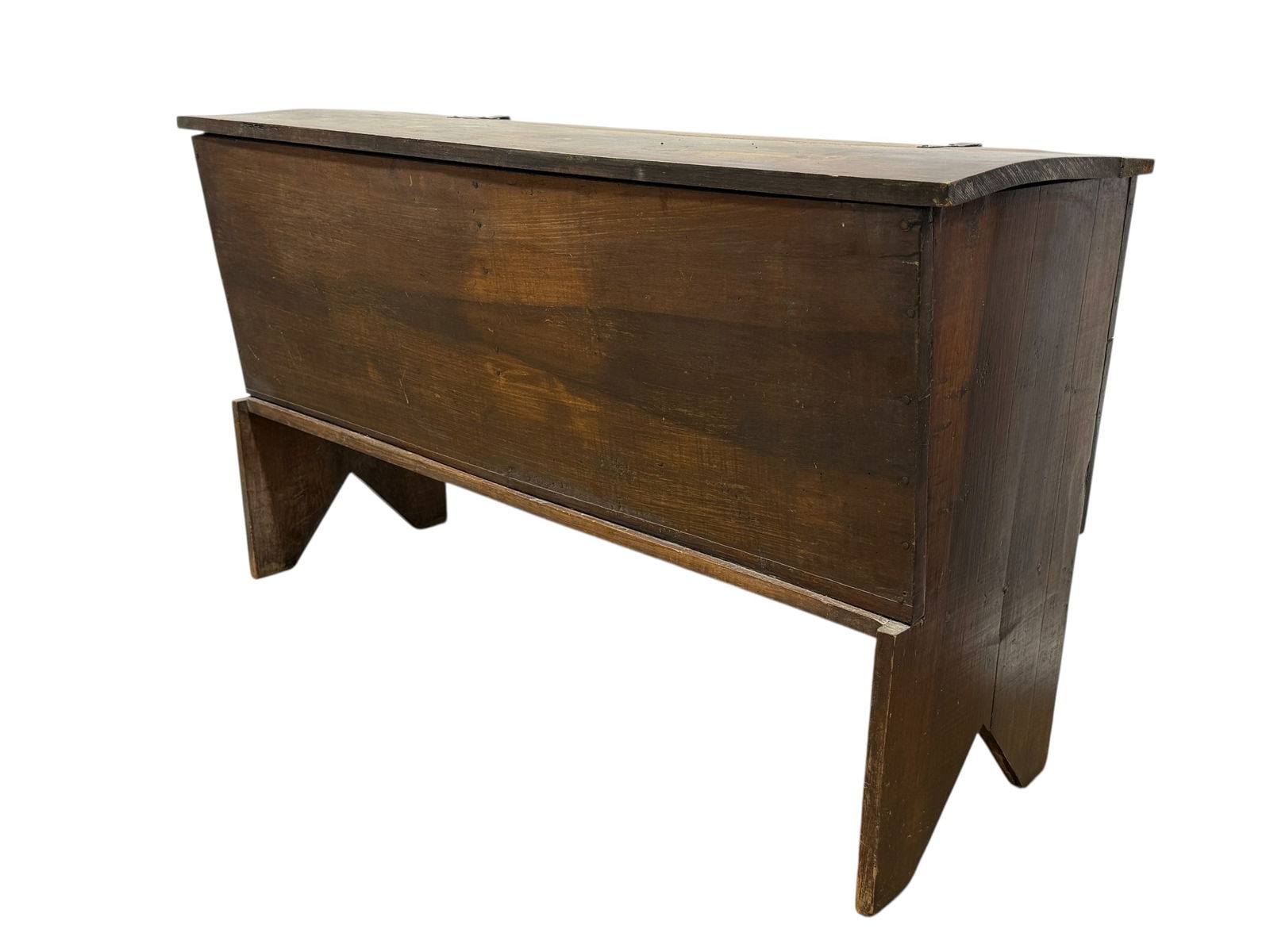 Primitive Grain Bin w/ Hinged Lid (1 of 8)