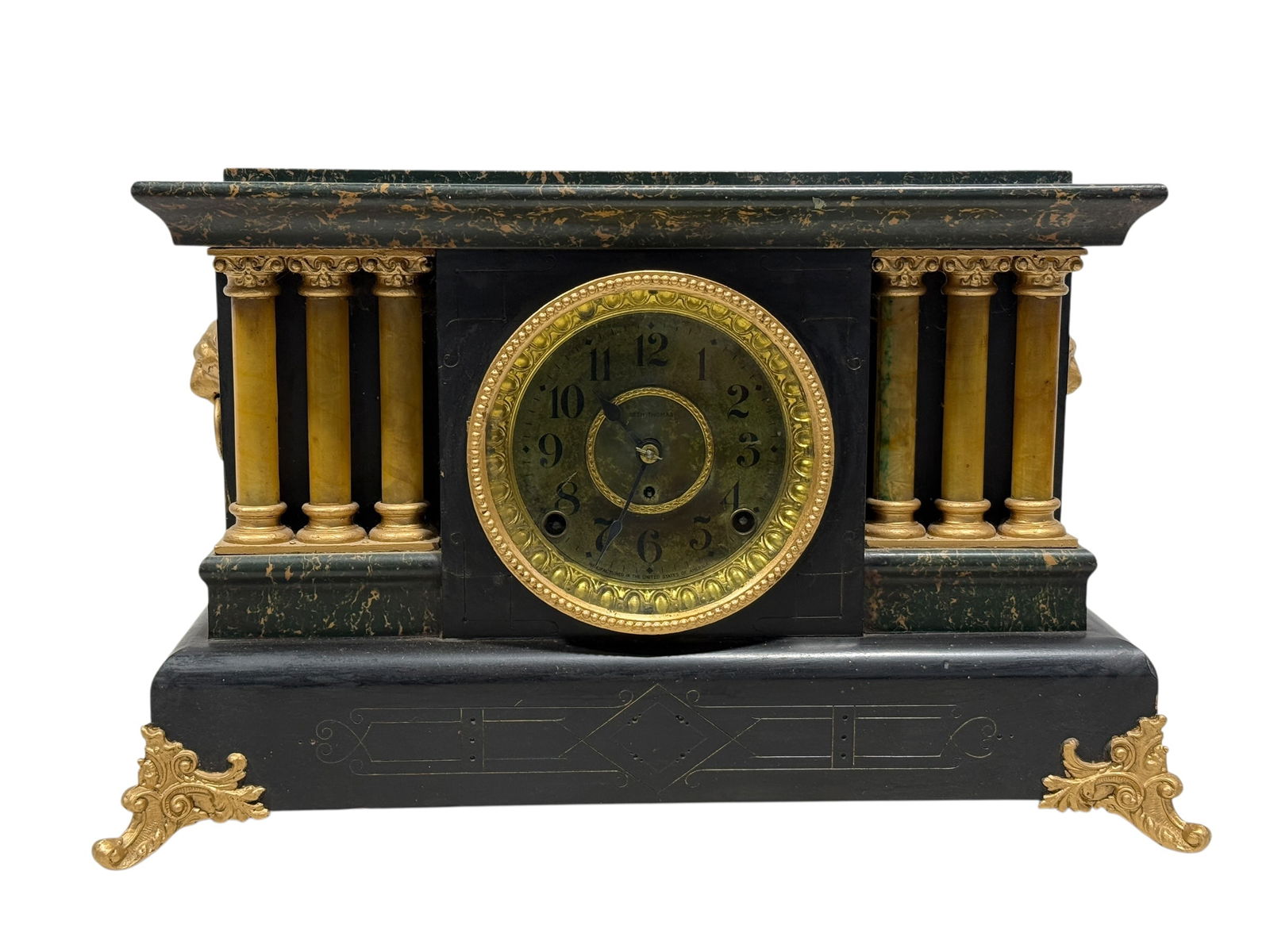 Seth Thomas Adamantine Mantle Clock (1 of 12)