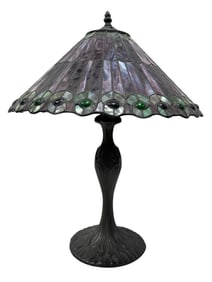 Tiffany Style Stained Glass Lamp