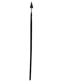 Antique Wood Carved Spear