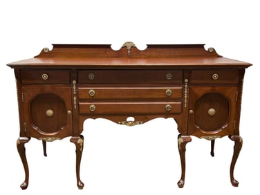 Vintage Mahogany & Gilt Sideboard