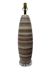 Mid-Century Raymor Pottery Lamp