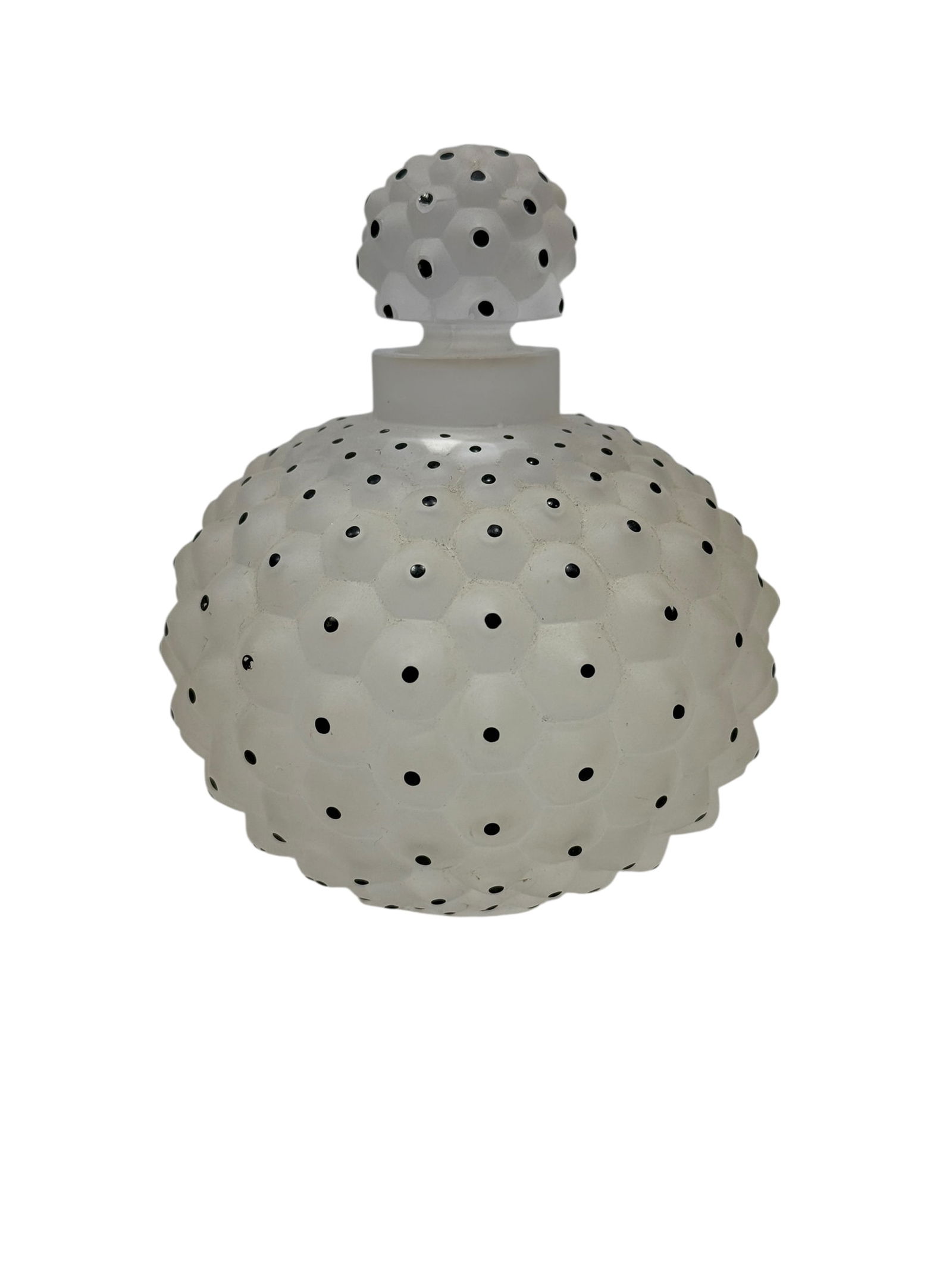 Signed Lalique France Cactus Perfume Bottle (1 of 4)