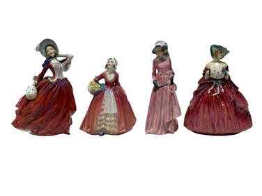 Group of 4 Royal Doulton Figurines