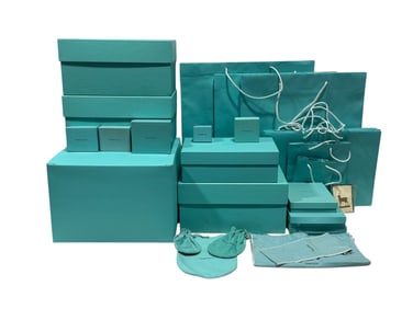 Collection of Tiffany & Co. Boxes & Bags