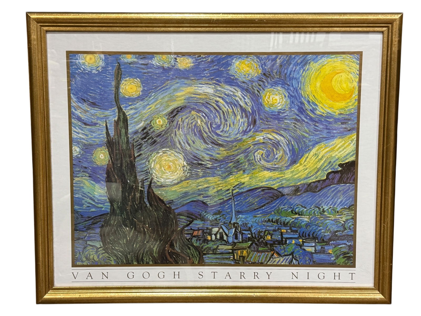 Van Gogh "Starry Night" Print (1 of 3)