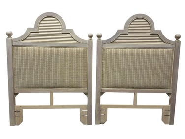 Pair of Painted Headboards