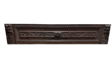 19th C. Carved Wood Panel