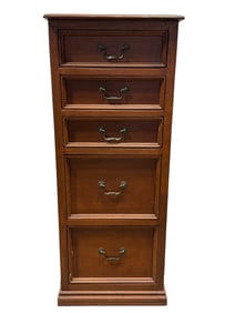 Vintage Tall 5 Drawer Chest