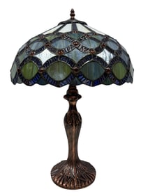 Tiffany Style Stained Glass Chloe Prisma Lamp