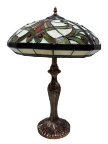 Tiffany Style Stained Glass Lamp