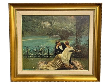 Framed "The Pride of Dijon" Print on Canvas by W. Hennessy