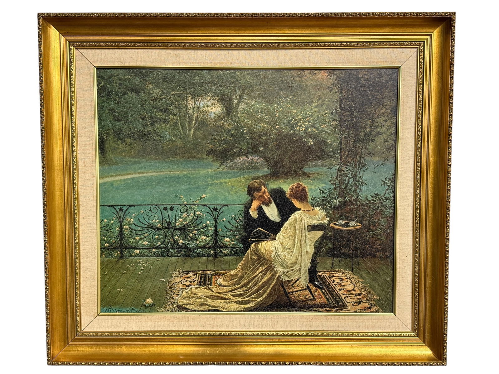 Framed "The Pride of Dijon" Print on Canvas by W. Hennessy (1 of 5)