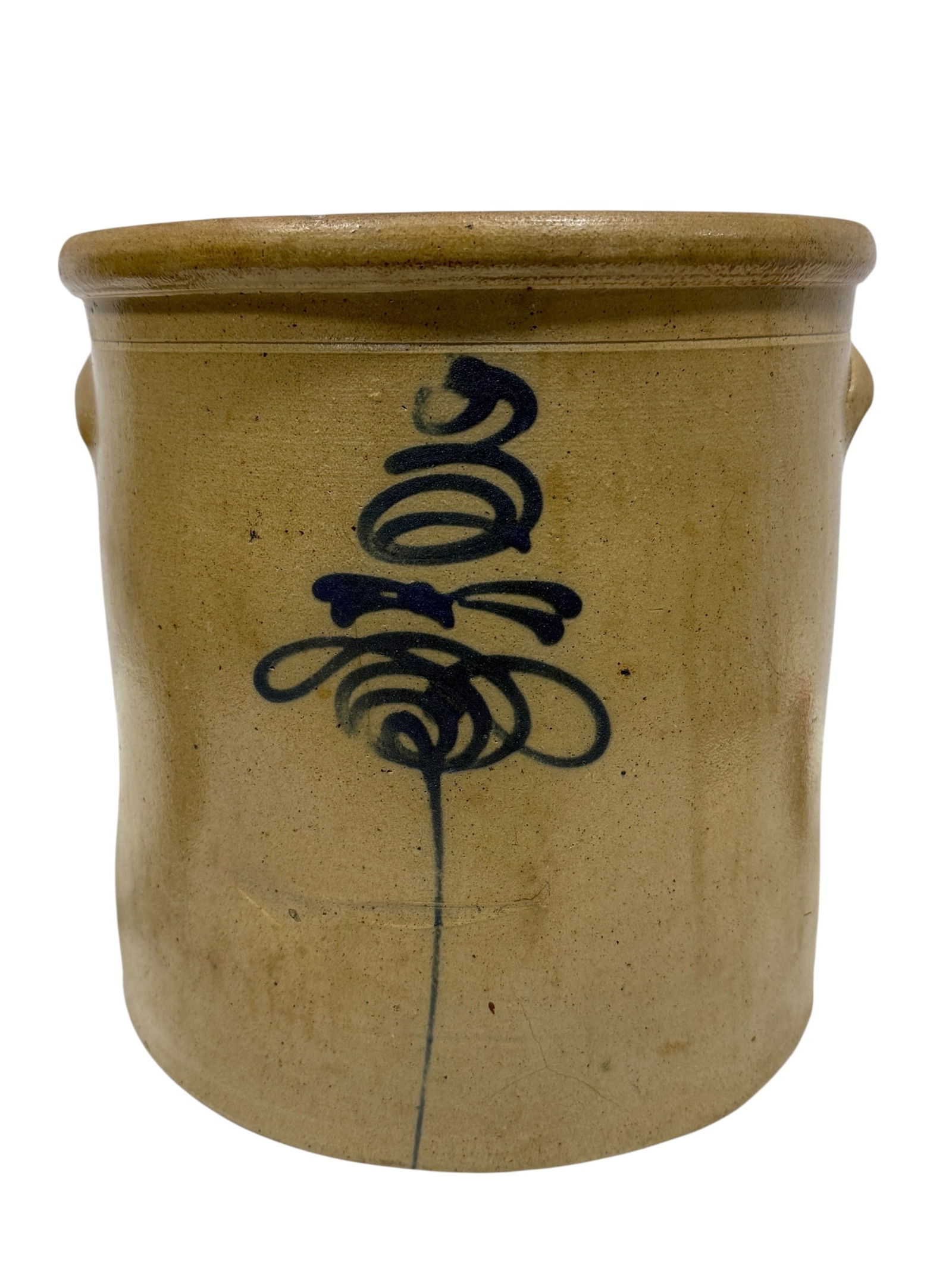 Salt Glaze 3 Gal Bee Sting Stoneware Crock (1 of 9)
