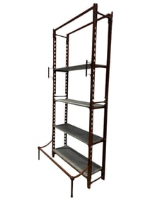 Restoration Hardware French Library Metal & Slate Shelf