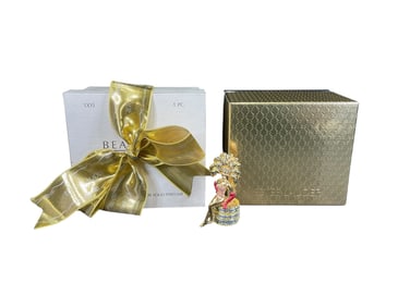 Estee Lauder "Showgirl" Solid "Beautiful" Perfume Compact