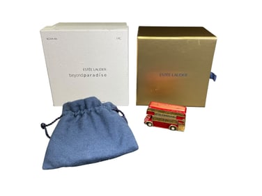 Estee Lauder "Double Decker" Solid "Beyond Paradise" Perfume Compact