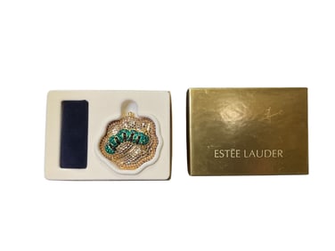 Estee Lauder Lucidity "Caterpillar" Translucent Pressed Powder Compact