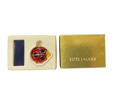 Estee Lauder Lucidity "Lady Bug"  Translucent Pressed Powder Compact