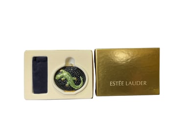 Estee Lauder Lucidity "Lizard" Translucent Pressed Powder Compact