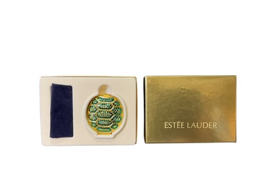 Estee Lauder Lucidity "Turtle" Translucent Pressed Powder Compact