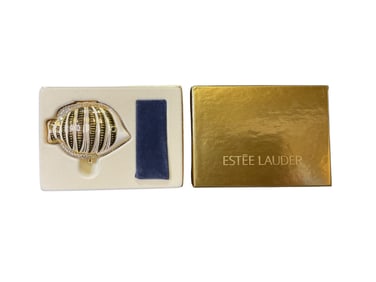 Estee Lauder Lucidity "Fish" Translucent Pressed Powder Compact