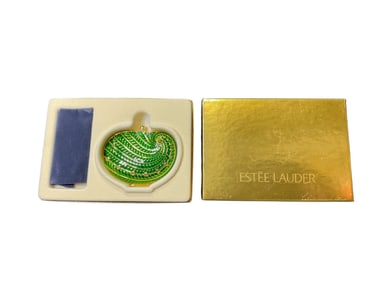 Estee Lauder Lucidity "Green Seashell" Translucent Pressed Powder Compact