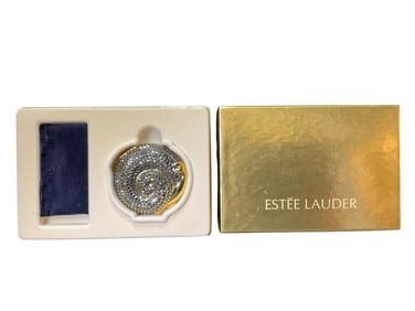 Estee Lauder Lucidity "Snail" Translucent Pressed Powder Compact