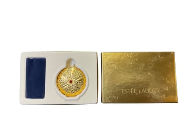 Estee Lauder Lucidity "Seashell" Translucent Pressed Powder Compact