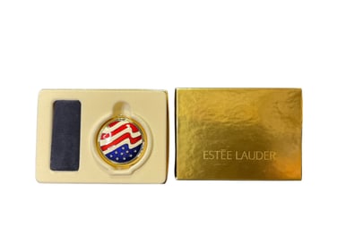 Estee Lauder Lucidity "American Flag" Translucent Pressed Powder Compact