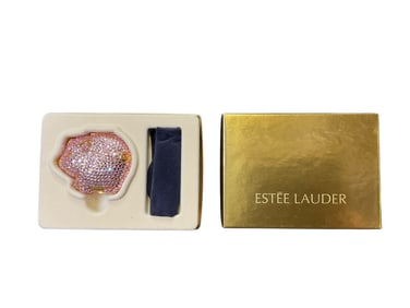 Estee Lauder Lucidity "Pink Pig" Translucent Pressed Powder Compact