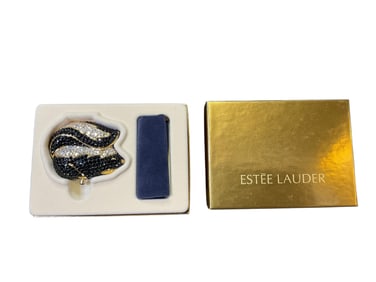 Estee Lauder Lucidity "Skunk "Translucent Pressed Powder Compact