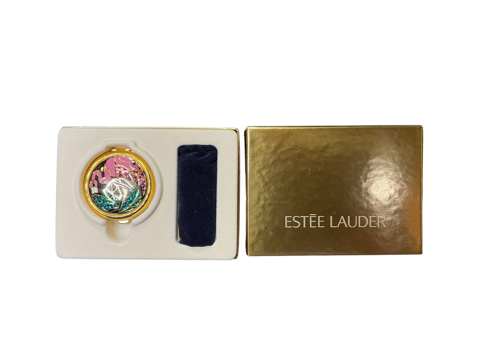 Estee Lauder Lucidity "Flamingo" Translucent Pressed Powder Compact (1 of 4)