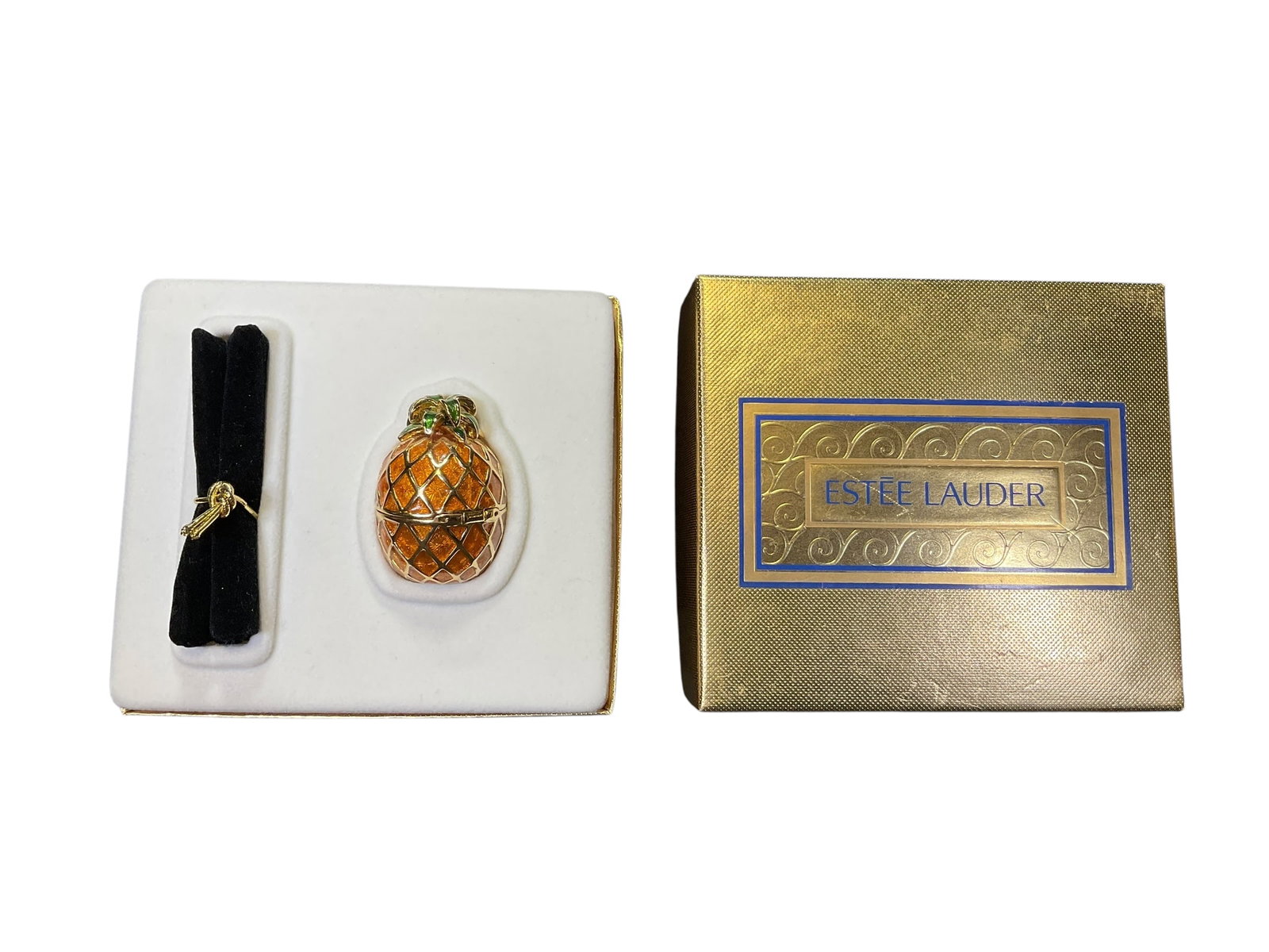 Estee Lauder "Pineapple" Solid "Knowing" Perfume Compact (1 of 6)