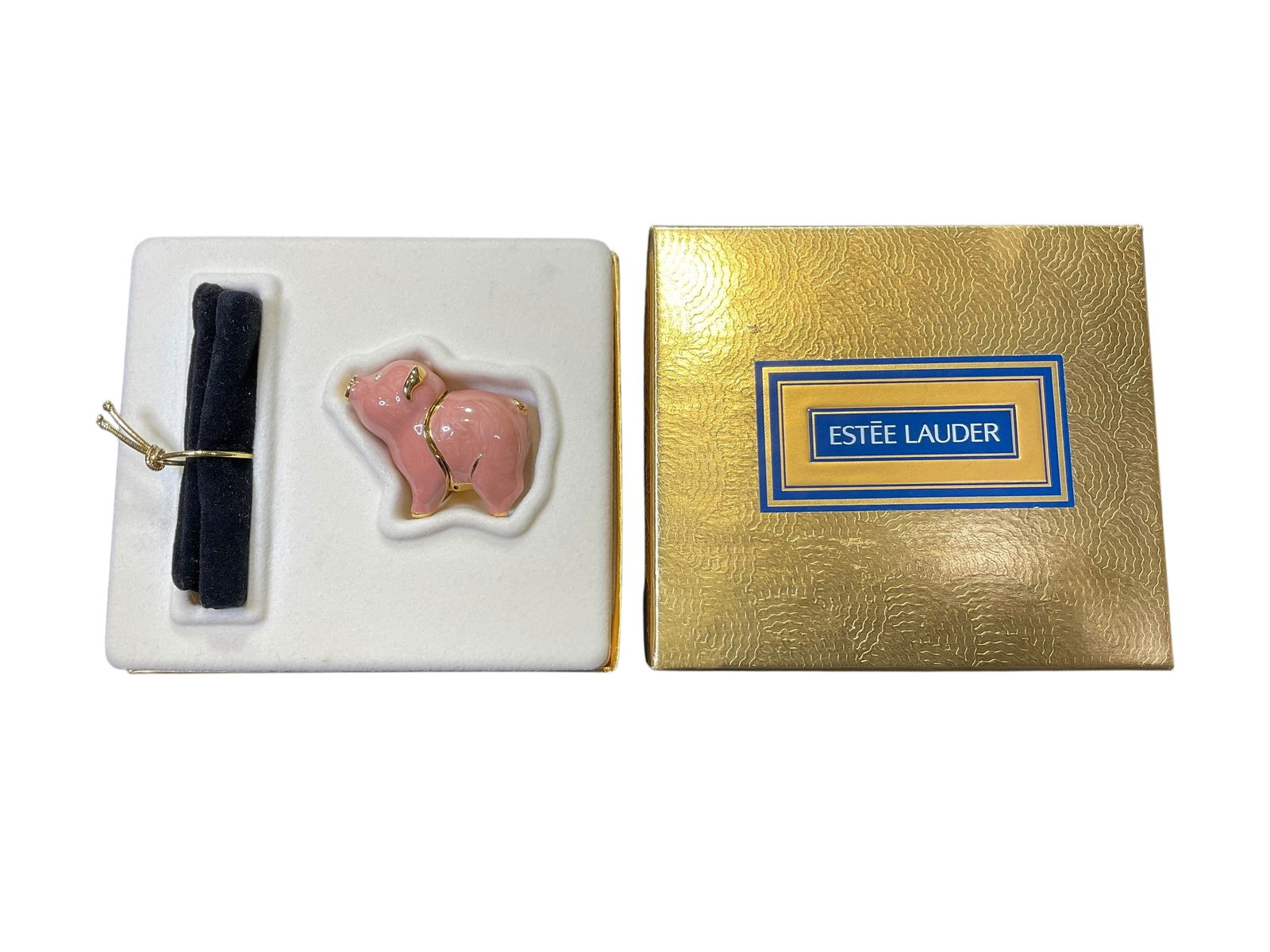 Estee Lauder "Pig "Solid Beautiful" Perfume Compact (1 of 6)