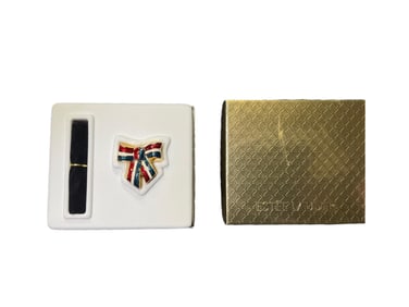 Estee Lauder "Glorious Bow" Solid "Beautiful "Perfume Compact