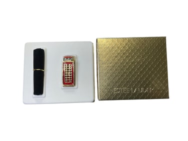Estee Lauder "London Phone Booth" Solid "Intuition" Perfume Compact